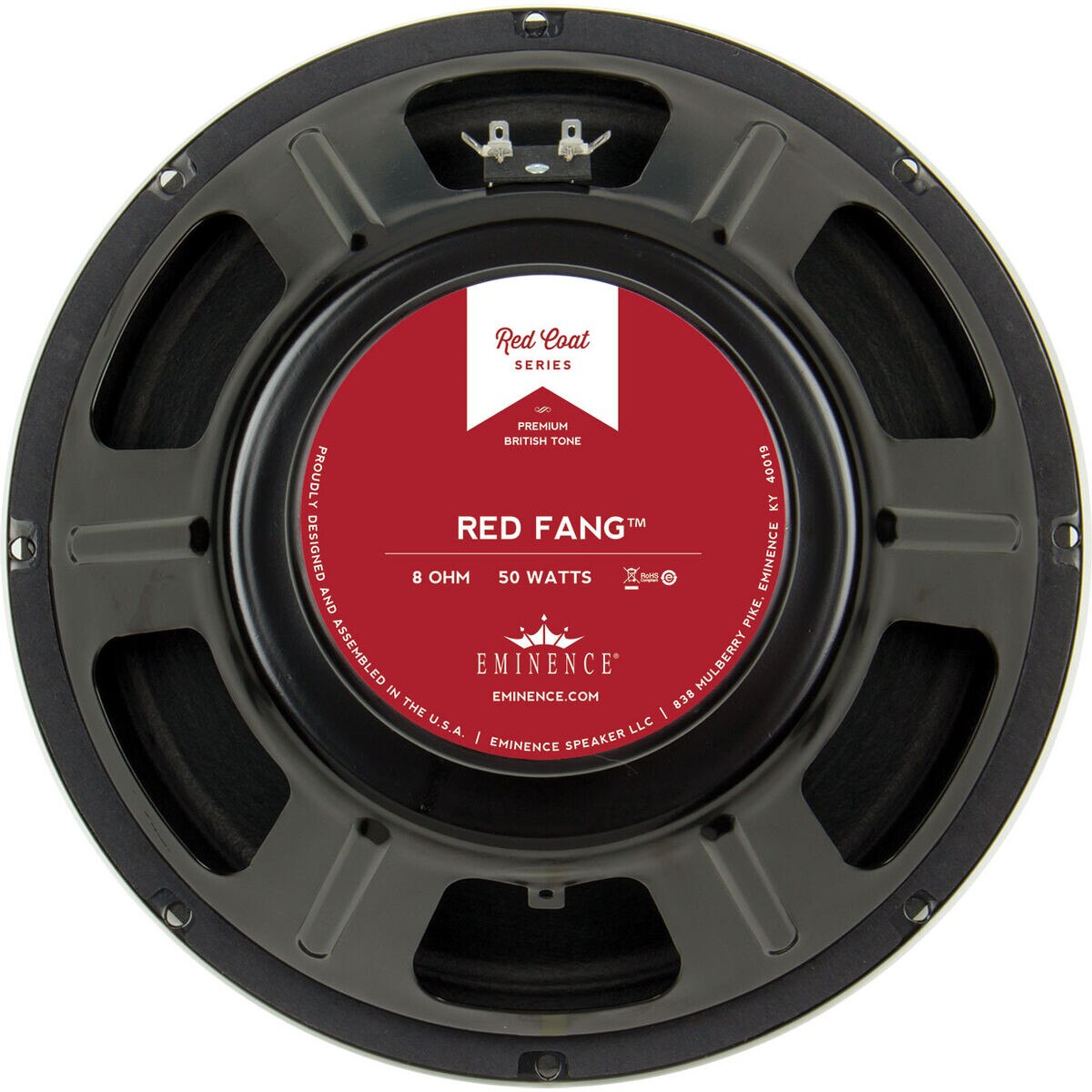 Eminence Red Coat Red Fang 12" Guitar Speaker 50W 8 Ohm